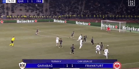 bob半岛体育官方入口-法兰克福2-3遭卡拉巴赫读秒绝杀被提前淘汰，卡米洛-杜兰梅开二度