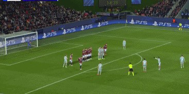 bob半岛体育官方入口-状态火热，小蜘蛛打入马竞队史第五个欧冠直接任意球进球